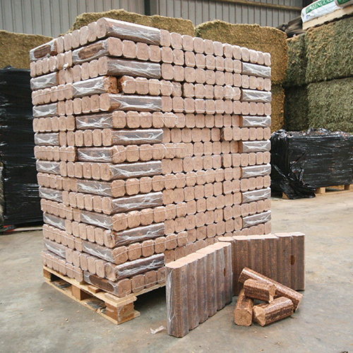 Wood briquettes